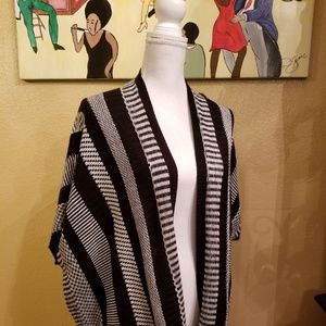 Hannah's Women Open Front Kimono Sweater One Size